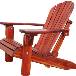 Cedar Folding Adirondack Muskoka Patio Deck Cottage Chair Kit