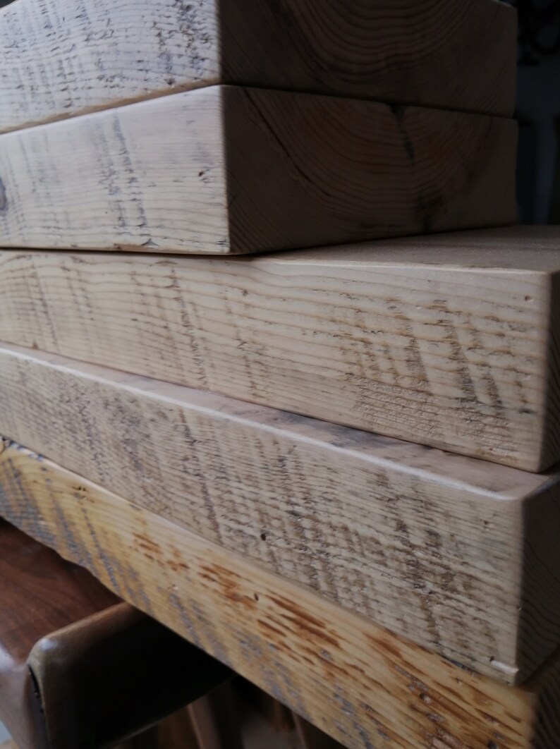 Reclaimed Barn Wood Floating Shelves Etsy