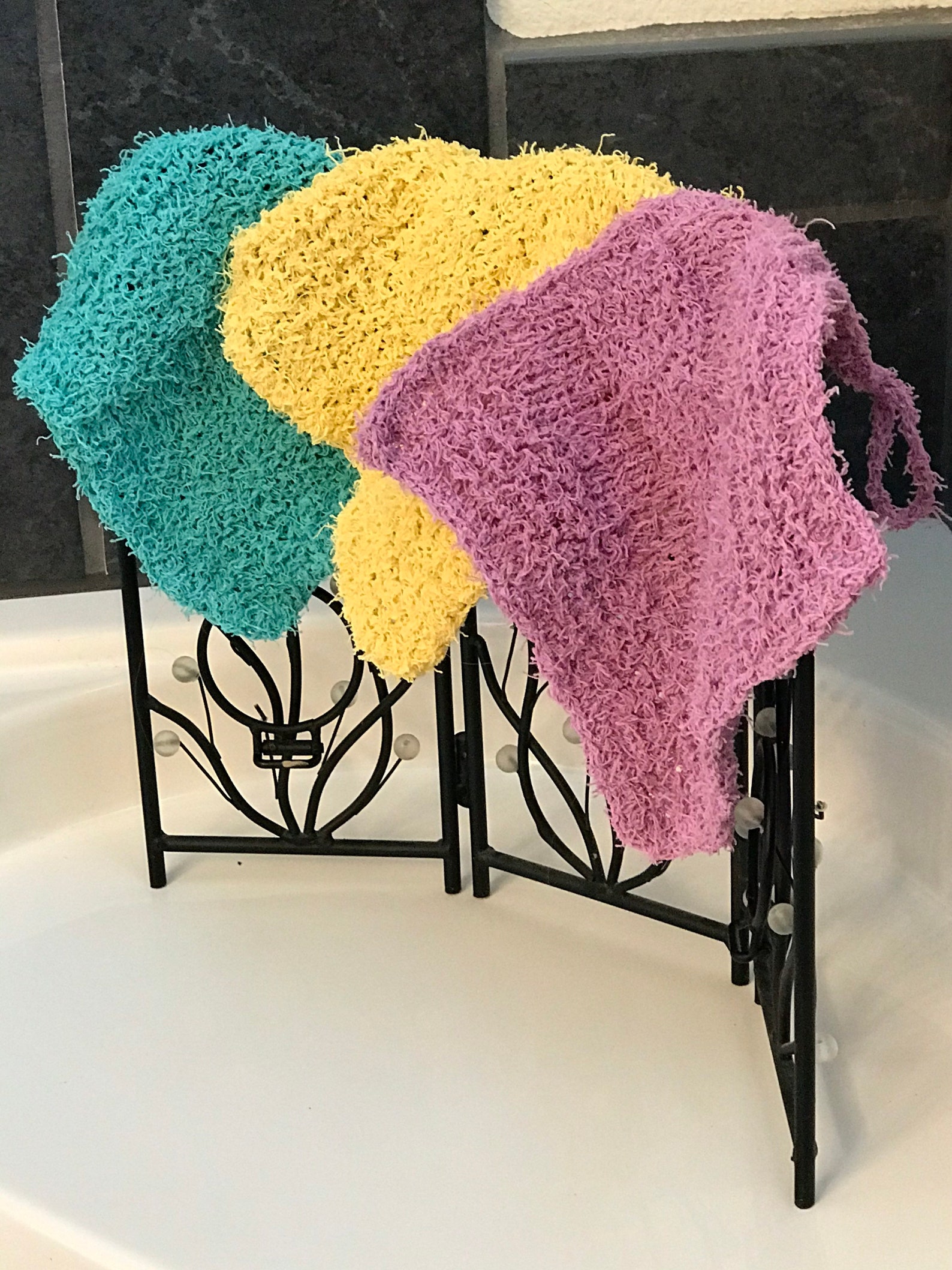 Luxury Exfoliating Washcloth Etsy