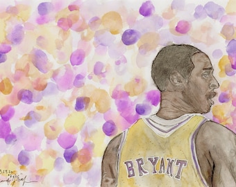 Descarga digital SOLAMENTE- "Kobe"-Kobe Bryant Print