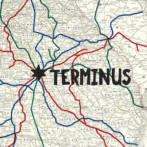 Terminus / The Walking Dead / Horror Candle / BBQ Scented / Halloween / Horror Fan / Soy Wax Scented Candle / Phthalate Free Oil / 8oz Tin