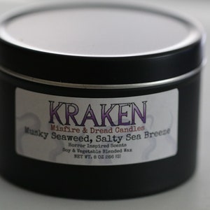 Kraken: Musky Seaweed, Salty Sea Breeze Scented Candle bild 2