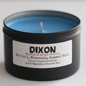 Dixon / The Walking Dead / Best Seller 2023 / Horror Candle / Homemade / Horror Fan / Soy Wax Scented Candle / Phthalate Free Oil / 8oz Tin