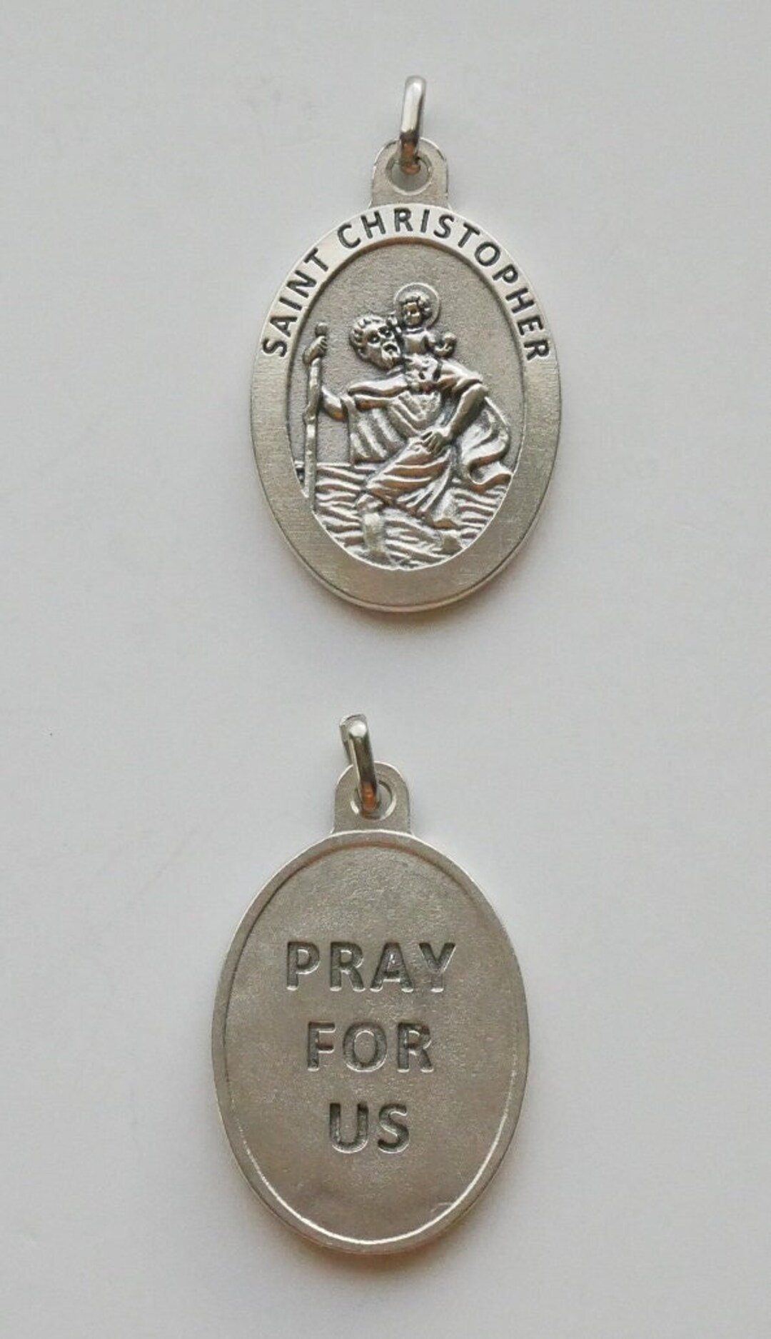 JGFinds Faith Message Charms, Silver Tone, Bulk 50 Pack-257861