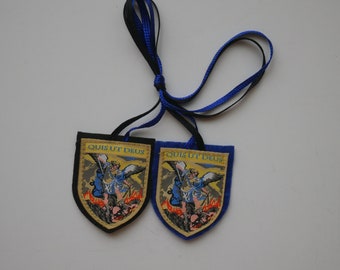 Saint Michael Color Woven Scapular