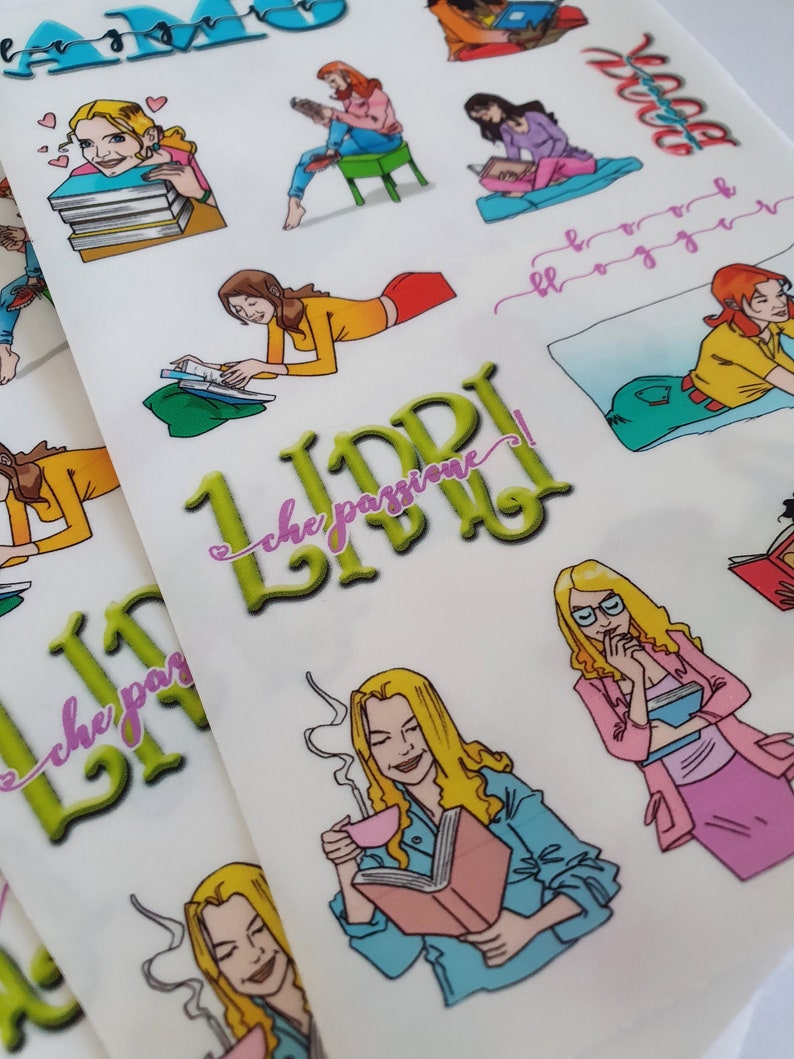 Stickers per bookblogger e lettrici immagine 2