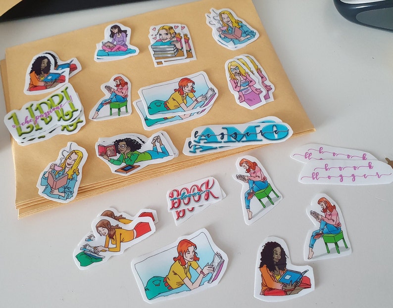 Stickers per bookblogger e lettrici immagine 4