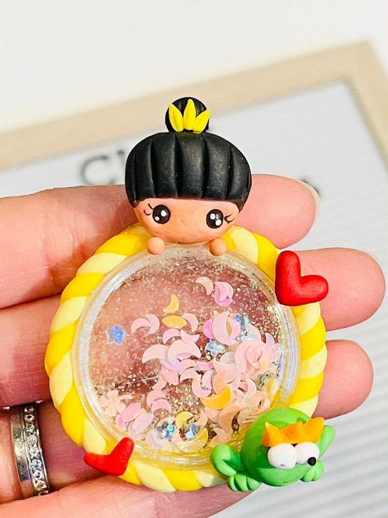 Princess Shakers Inspired Clay for Hair Bows Center Etsy