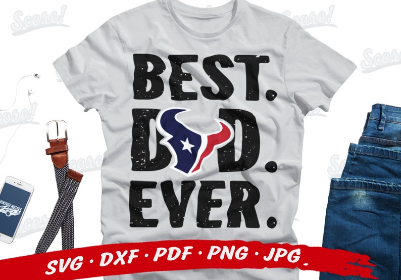 Download Texans Football Dad Svg Houston Texans Svg Files For Cricut | Etsy