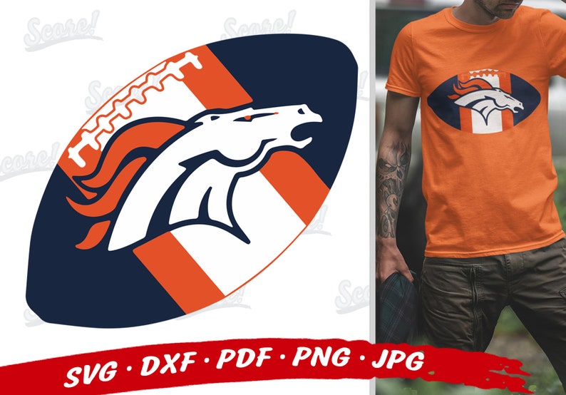 Download Denver BRONCOS NFL Svg Bundle Broncos Football Svg Files ...