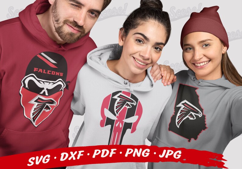 Download Atlanta FALCONS NFL Svg Bundle Atlanta Falcons Svg Files ...