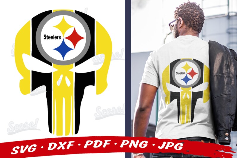 Download Pittsburgh STEELERS NFL Skull Svg Bundle Steelers Svg ...