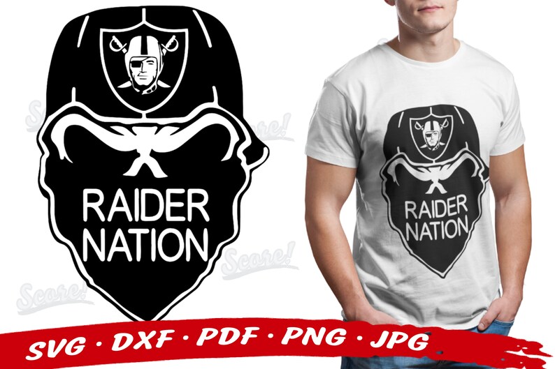 Download Oakland RAIDERS Skull Svg Raider Nation Svg Files For ...