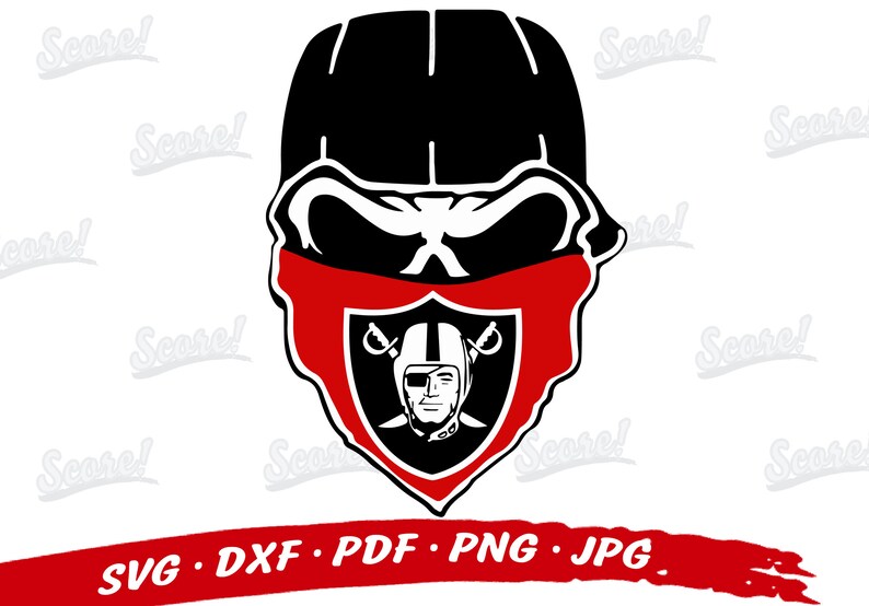 Oakland RAIDERS Skull Svg Oakland Raiders Svg Files For | Etsy