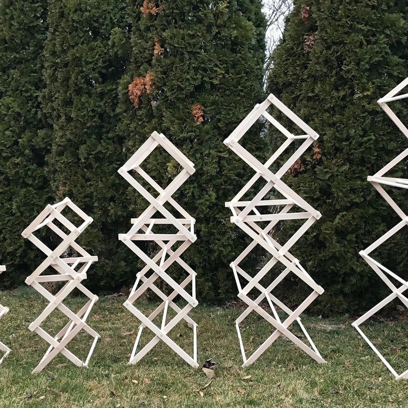 Folding Wooden Drying Racks - Etsy