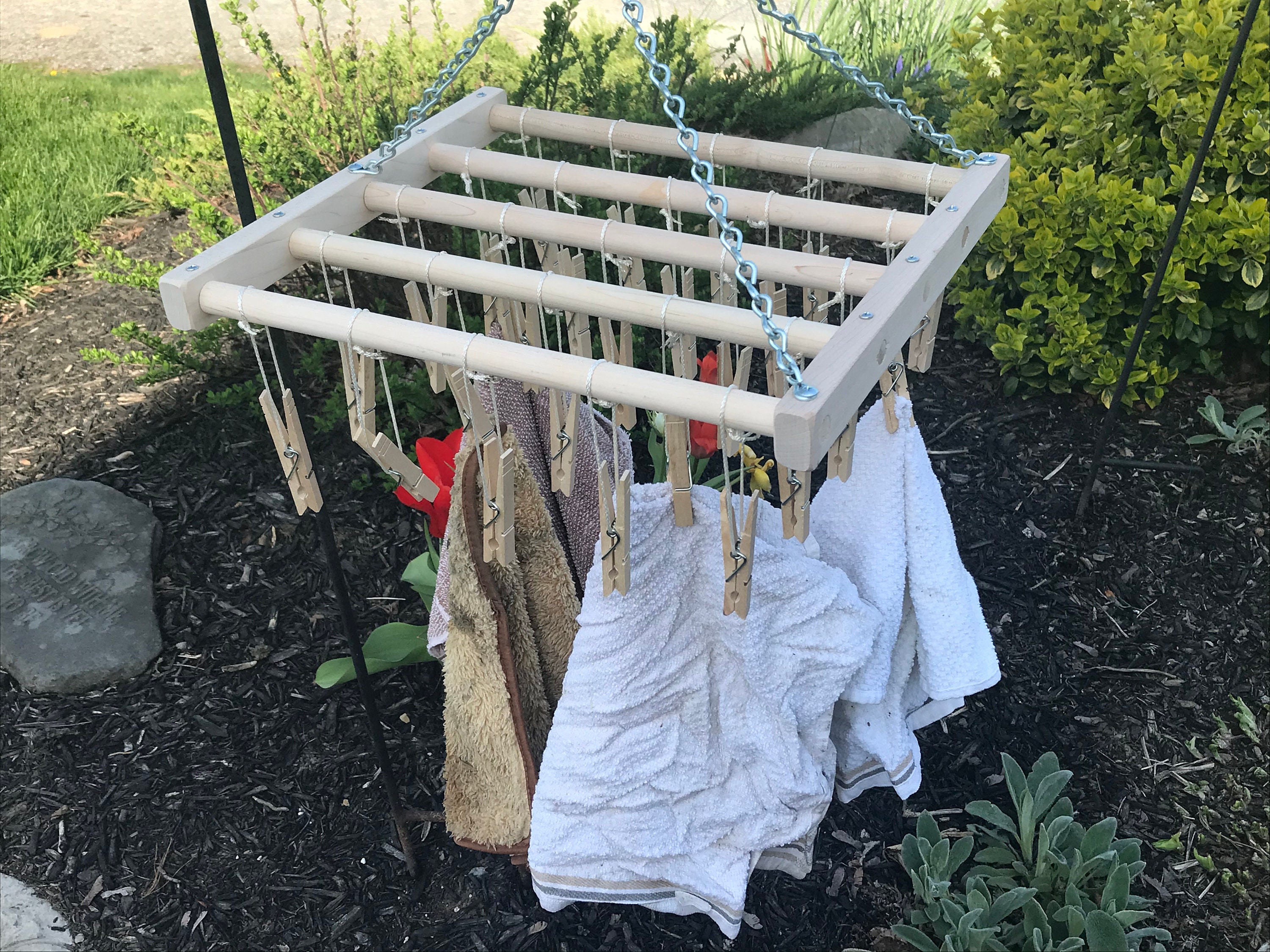 Amish Large Adjustable Drying Rack