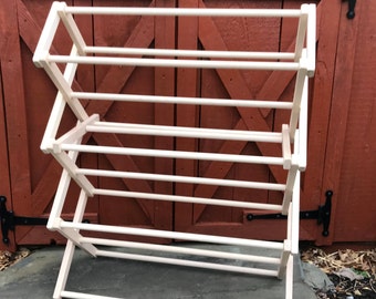 Amish Small Drying Rack with Flat Top