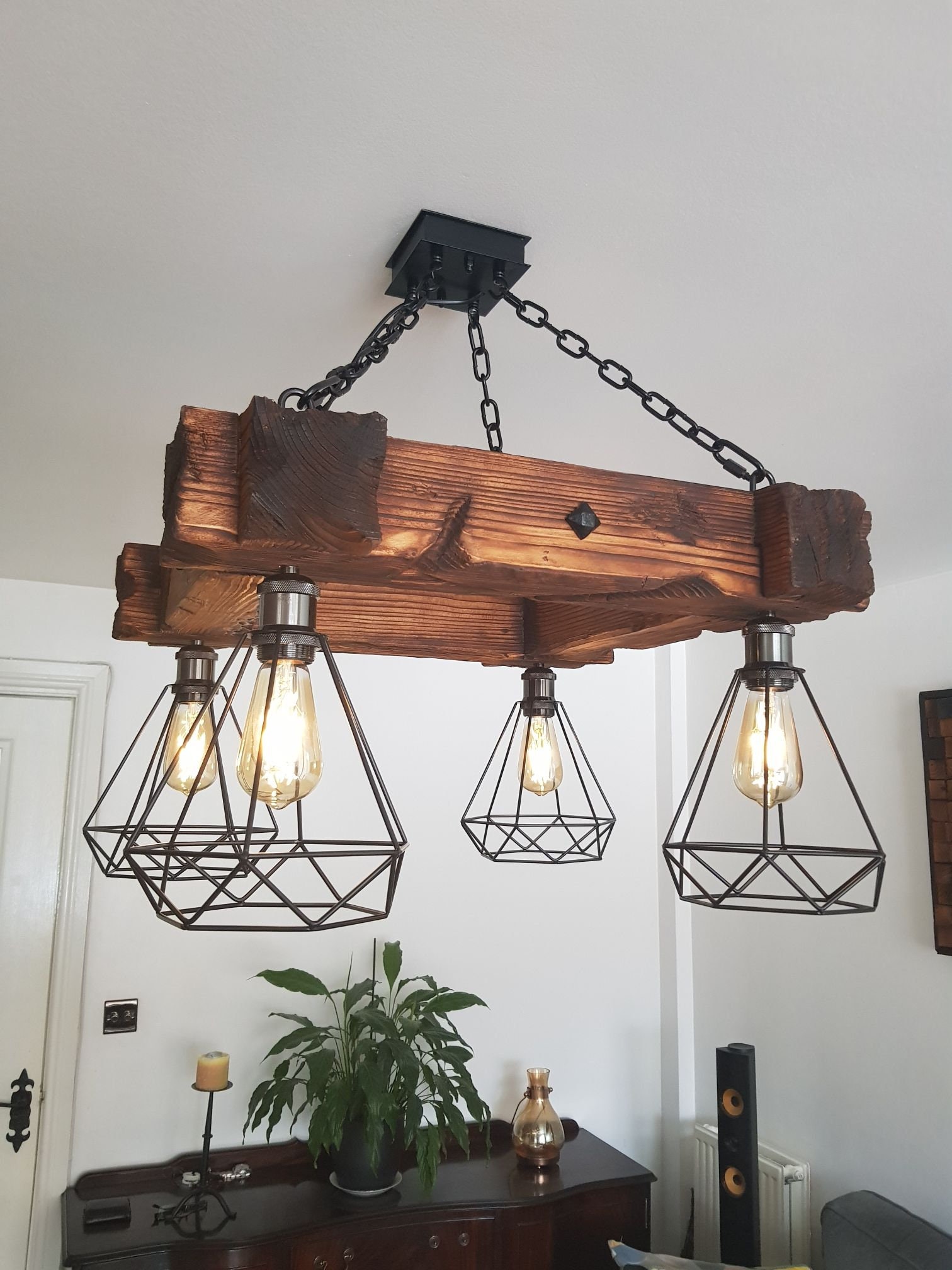 Farmhouse wood light fixtures online