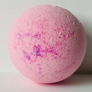 Love Spell Large 6 oz. Bath Bomb, Bath Fizzy, Pink Bath Bomb, Home Spa Day