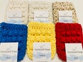 Hand Crocheted Cotton Soap Saver Bag: Eco-Friendly Bath Accessory