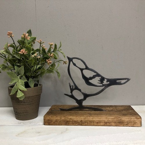 Farmhouse Decor Cow Metal Decor Shelf Sitter Etsy