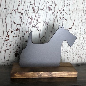 Scotty - Dog - Metal Decor - Shelf Sitter