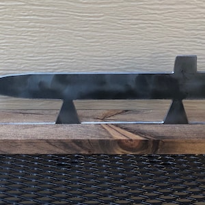 Los Angeles Class Fast Attack Submarine - Metal Decor - Shelf Sitter - Military Decor