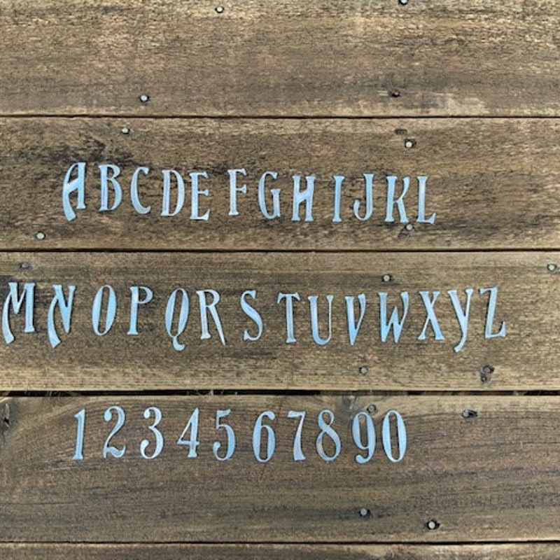 Industrial Letters - Etsy