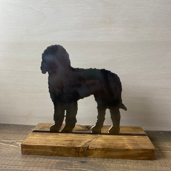 Golden Doodle - Dog - Metal Decor - Shelf Sitter