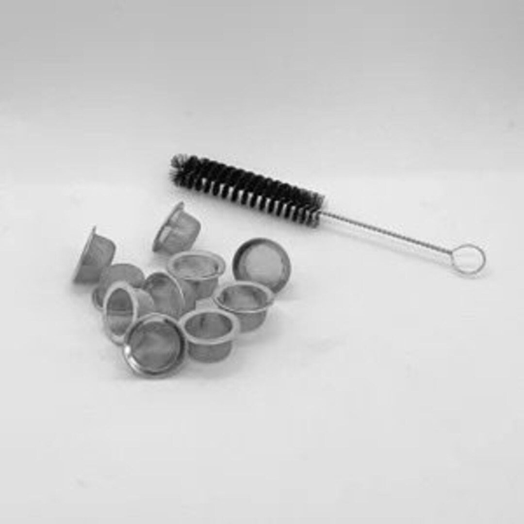 Crystal Pipe Screen Filters With Brush Crystal Pipe Cleaning Kit