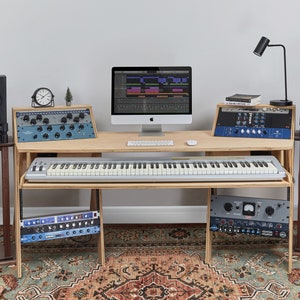 Joseph 28U Rack desk with 88 keys tray [customize available]