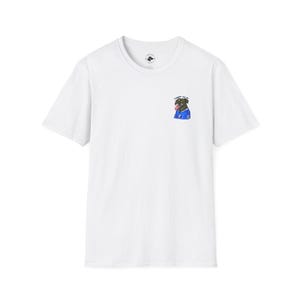 Holland the Pup Hockey Hund Cartoon Unisex Softstyle T-Shirt