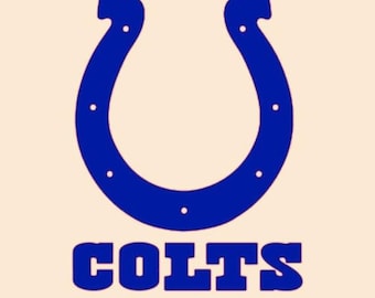 Indianapolis Colts Vinyl Decal Decal for laptop windows wall car boat g