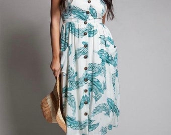 cute tropical dresses