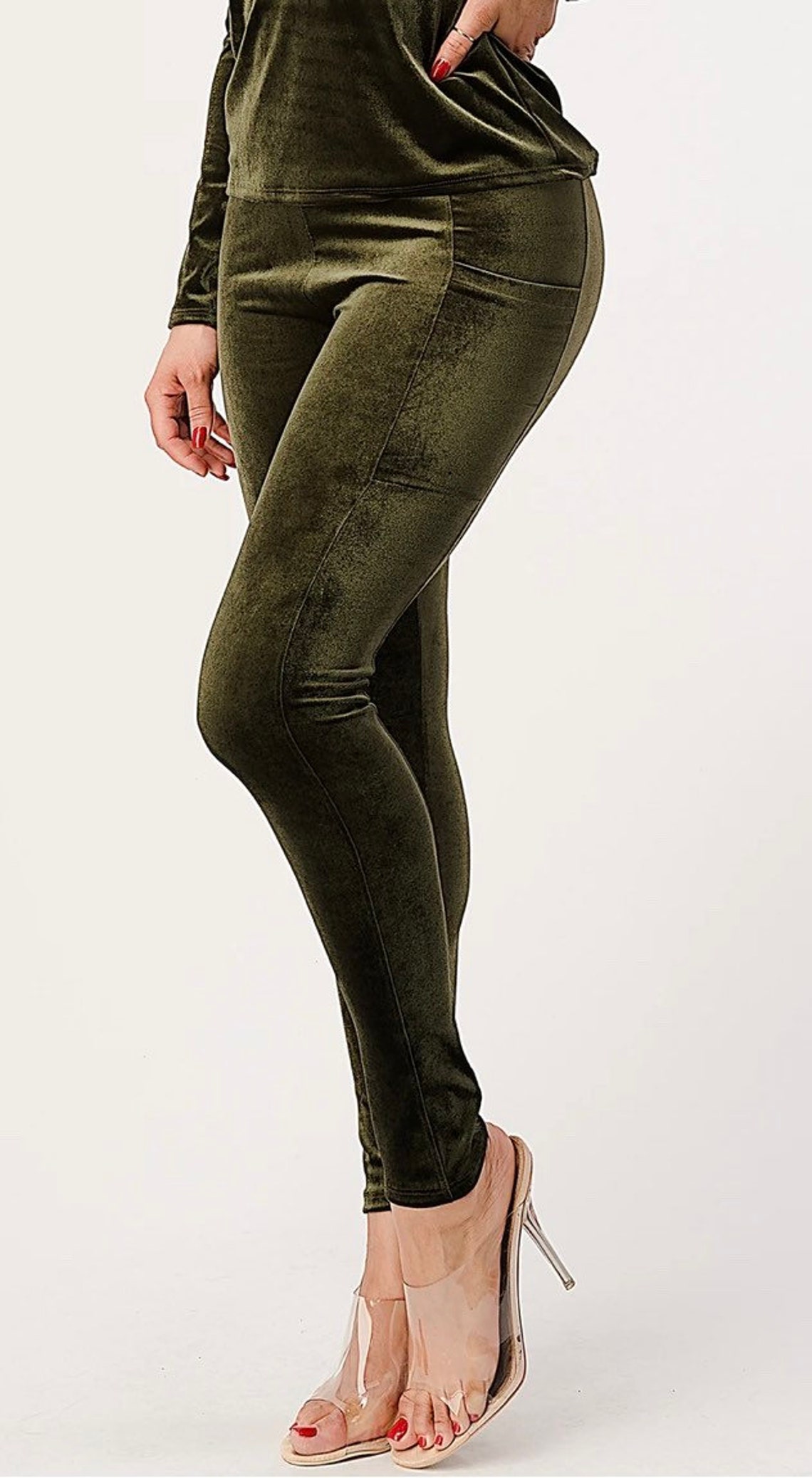 lime green velour tracksuit