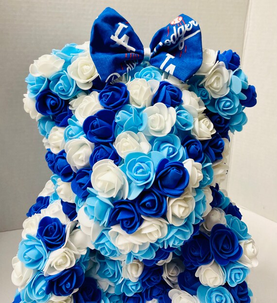 Dodgers Mothers Day Forever Bear Raiders Graduation Flower Etsy