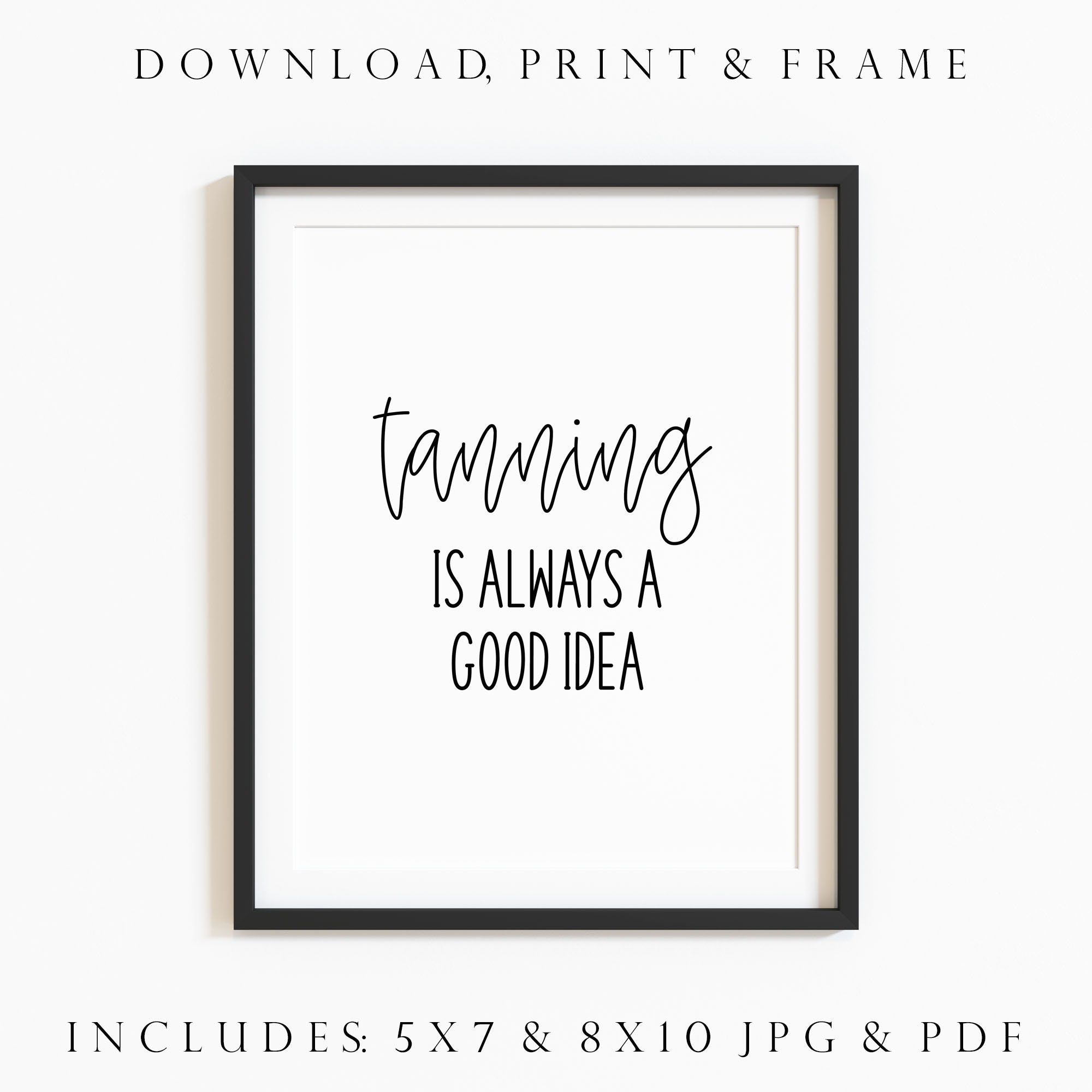 printable-tanning-sign-tanning-salon-decor-spray-tan-etsy-uk