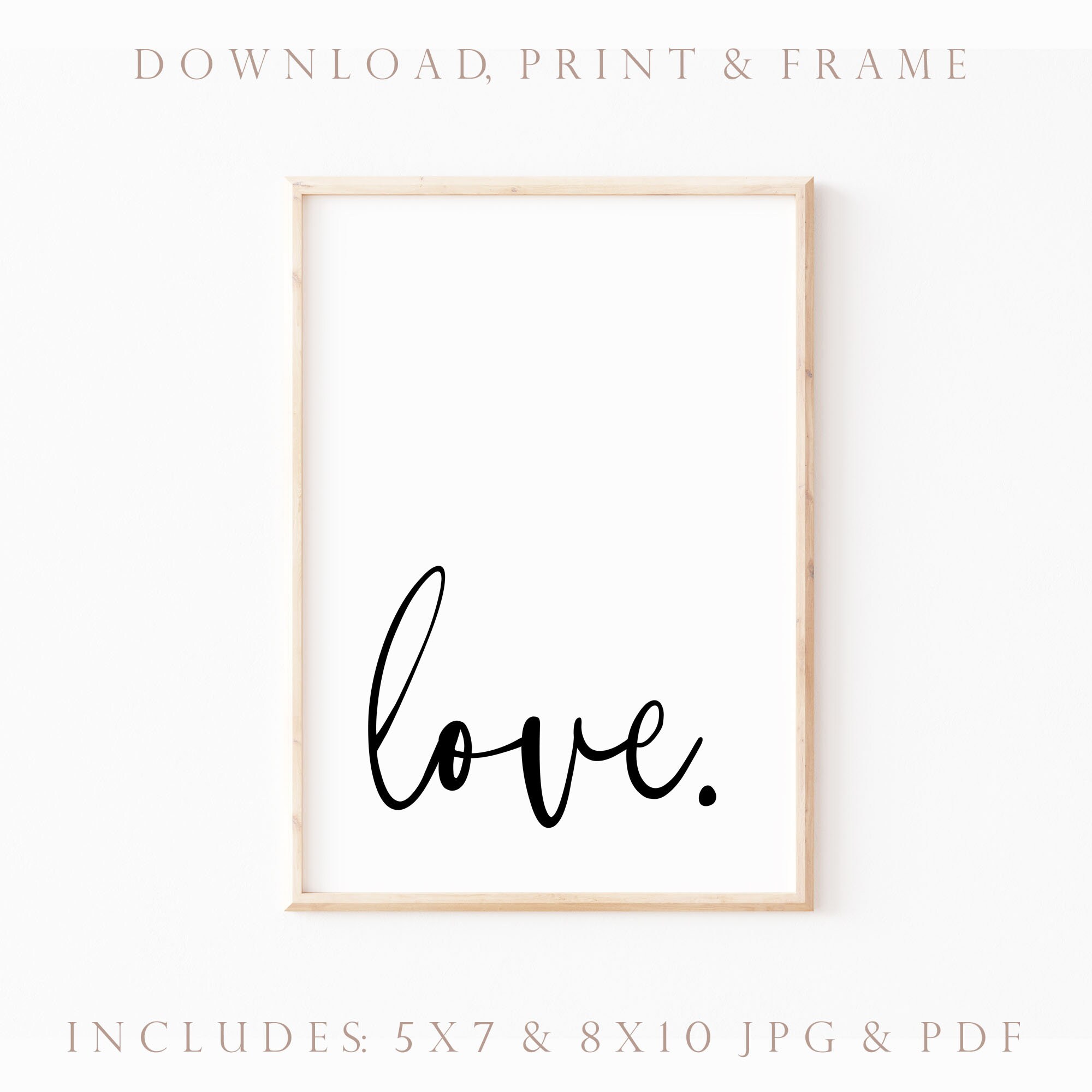 Love Printable. Love Print. Love Printable Wall Art. Love Print Wall ...