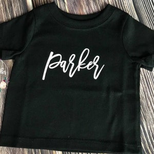 Personalized Name Shirt, Custom name Shirt, Toddler Name Shirt, Boys Name Shirt, Girls Name Shirt, Birthday Name Shirt, Name Shirt