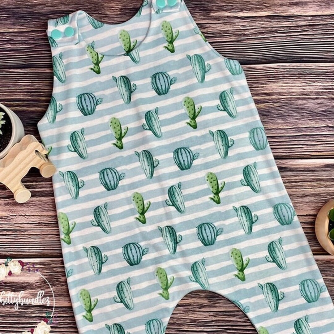 Cactus Baby Clothes Newborn Clothes Lil Cactus Children's Clothing  Baby Girl Lil