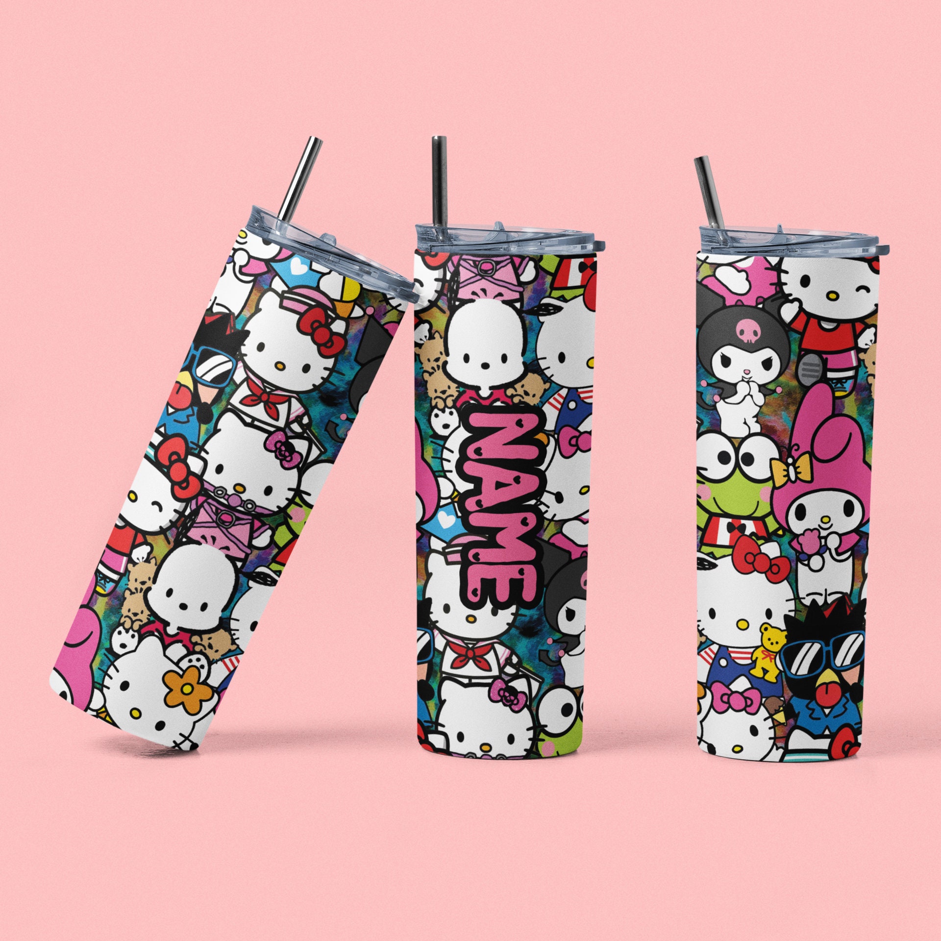 Hello Kitty 16 oz. Slim Acrylic Travel Cup