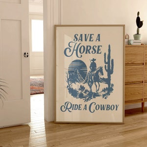 Coastal Cowgirl wydruk CYFROWE POBIERANIE sztuka wydruk ścienny western nashville cowgirl estetyczne wydruki rodeo howdy disco ride kowboj surf