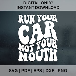 Execute seu carro, não sua boca Svg, Race Life Svg, Race Shirt Svg, Racing Fan Svg, Racing Lover Svg, Mud Racing Svg, Race Wife Svg