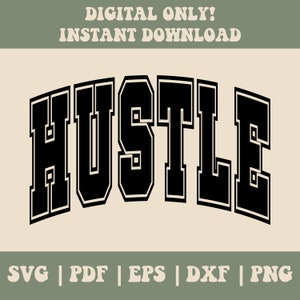 Hustle Varsity SVG, Hustle Varsity PNG, Hustler Svg, Hustler Png, Hustle and Grind Svg, Hustle and Grind Png, Get Paid Svg Png