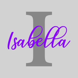 Name Wall Decal, Teen Boys Room Decor, Baby Boy Nursery Name Decal, Personalized Baby Name Decal, Wall Vinyl Lettering Initial Monogram