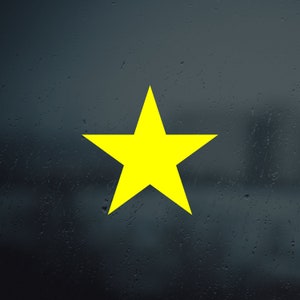 Star Decal - Multiple Colors And Sizes - Star Logo Decal, Star Vinyl Decal