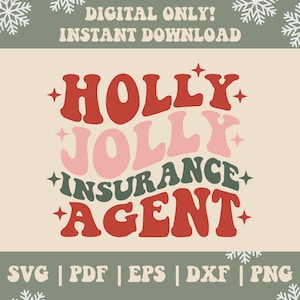 Holly Jolly Versicherungen SVG, Holly Jolly Versicherungen PNG, Holly Jolly SVG, Holly Jolly Png