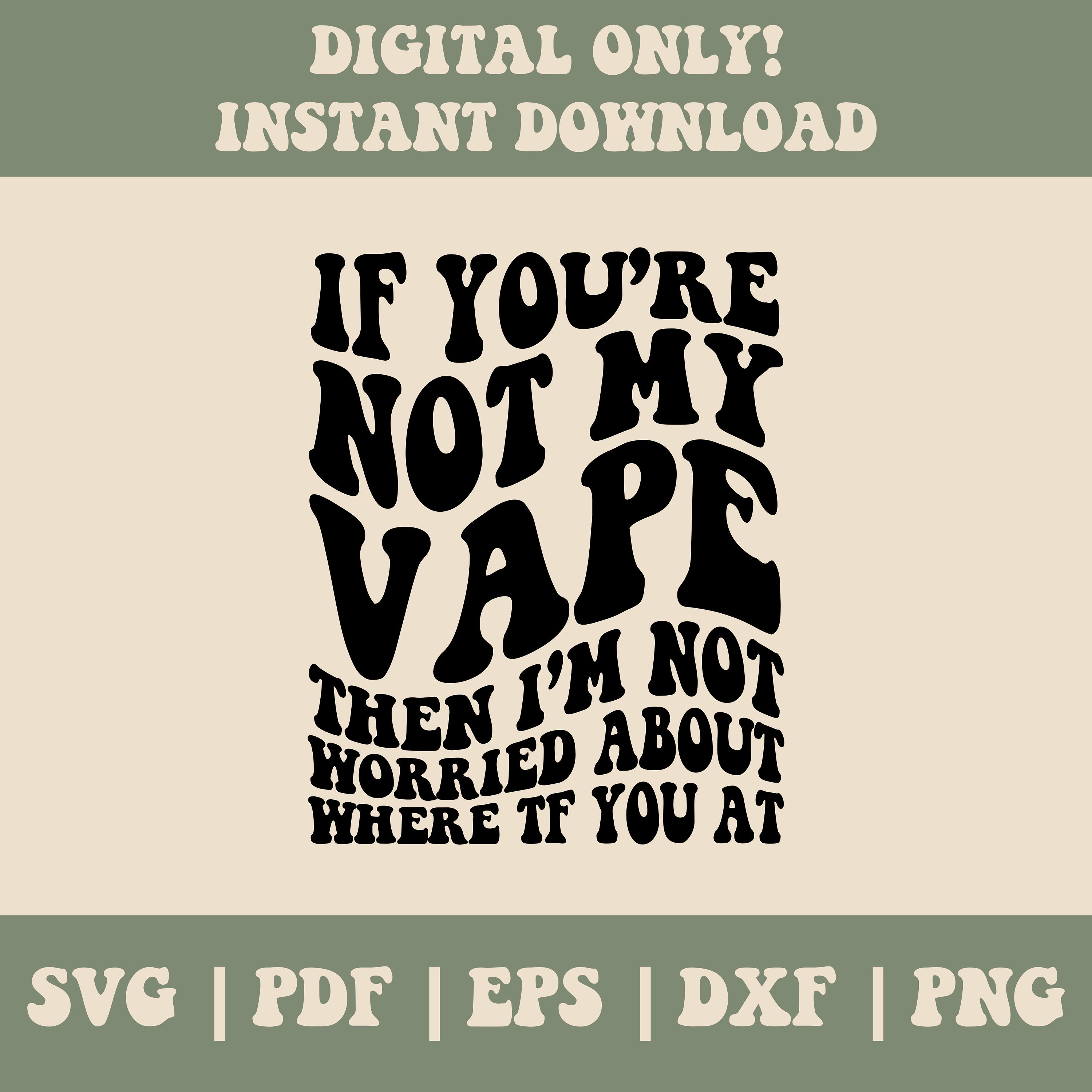 Funny Vape Card - Etsy
