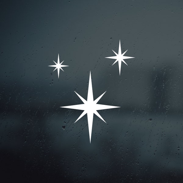 North Star Vinyl Wall Decal Etsy