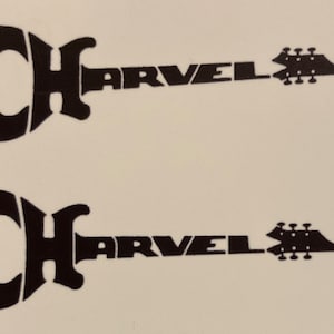 Charvel Waterslide Headstock Decal (3 Count)